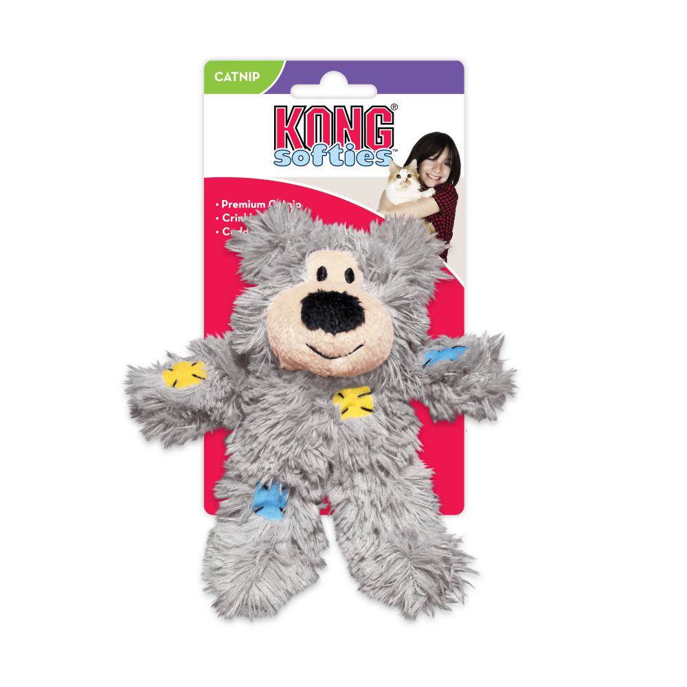 Kong Softies игрушка плюшевая для кошек