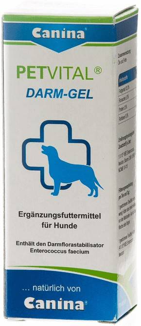 Canina Petvital Darm Gel – кормовая добавка для собак для лечения пищевого расстройства 