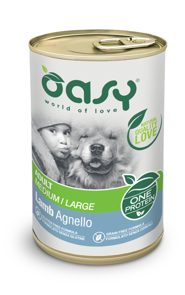 OASY OAP Adult Medium/Large ягня - паштет для дорослих собак середніх та великих порід
