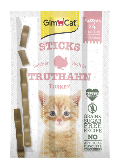 GimCat Kitten Sticks – витаминизированные палочки для котят