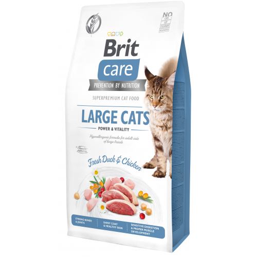 BRIT CARE CAT LARGE CATS – сухой корм для взрослых кошек крупных пород