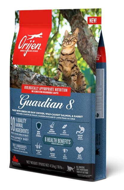 ORIJEN Cat Guardian 8 – сухий корм для всіх порід та стадій життя