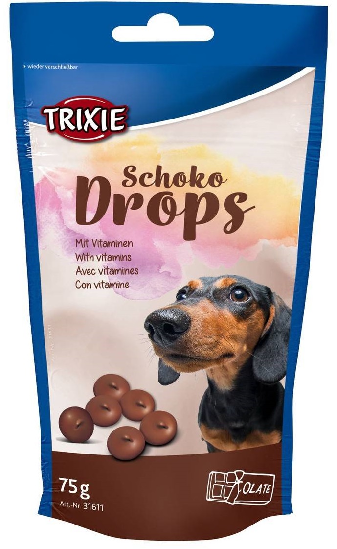 Trixie ласощі зі смаком шоколаду для собак