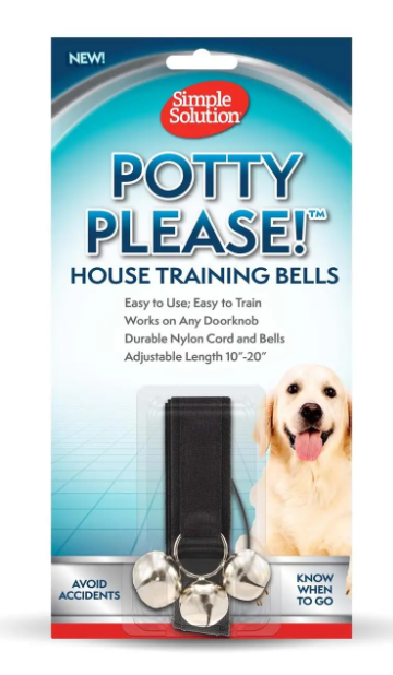 Potty Please! House Training Bells – тренировочные колокольчики для приучения собак проситься в туалет во двор