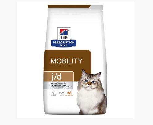 HILL'S PRESCRIPTION DIET J/D  DIGESTIVE CARE – лечебный сухой корм для котов при заболеваниях суставов
