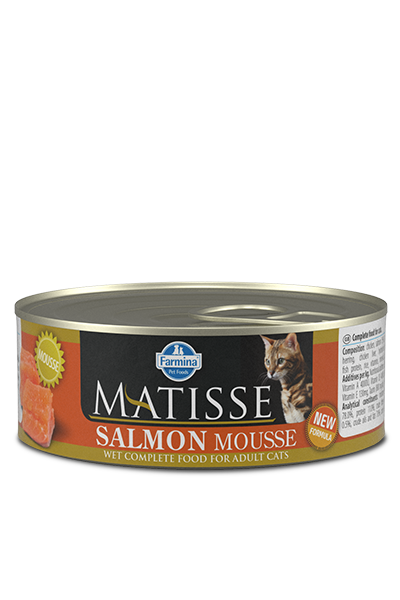 Farmina Matisse Cat Mousse Salmon — влажный корм с лососем для кошек
