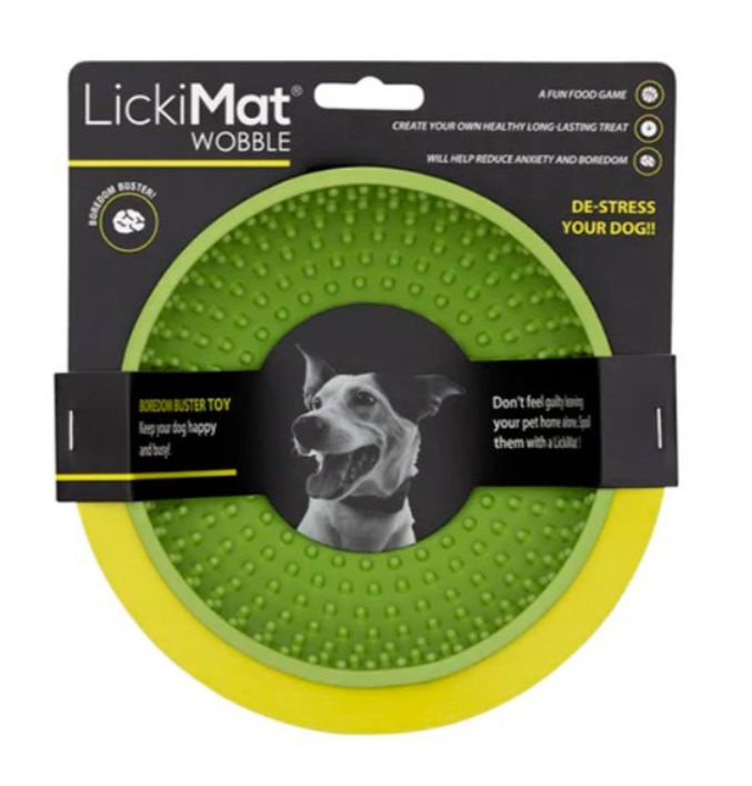 LickiMat Wobble - каучуковий килимок для повільного харчування собак