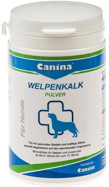 Canina Welpenkalk Pulver – минеральная добавка для щенков (порошок) 