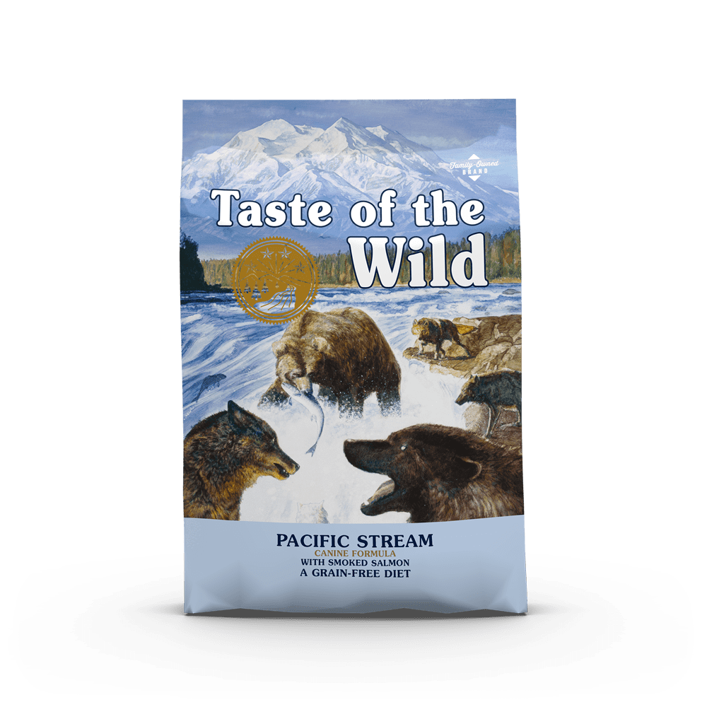 Taste of the Wild Pacific Stream Canine Formula — сухий корм для дорослих собак з лососем