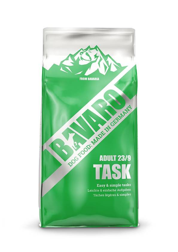 BAVARO TASK 23/9 ADULT – сухой корм для малоактивных взрослых собак