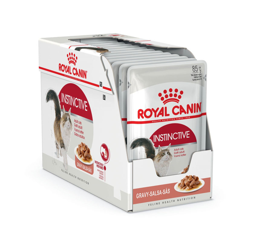 ROYAL CANIN INSTINCTIVE wet in gravy – вологий корм для дорослих котів