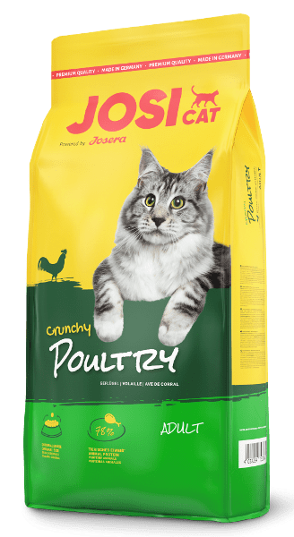  JosiCat Crunchy Poultry – сухой корм с курицей для взрослых котов
