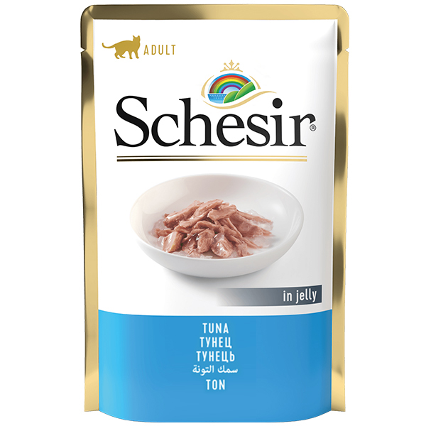 Schesir Tuna вологий корм із тунцем для дорослих котів