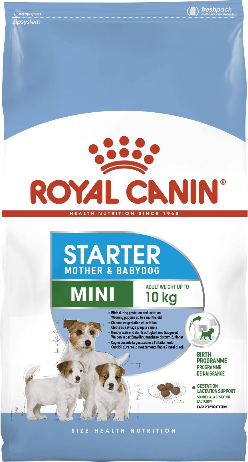ROYAL CANIN MINI STARTER MOTHER & BABYDOG – сухой корм для щенков малых пород и сук в последней период беременности