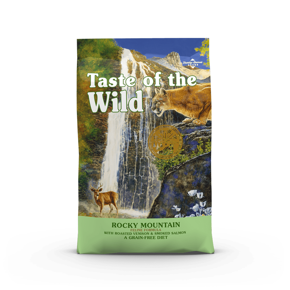 Taste of the Wild Rocky Mountain Feline Formula — сухий корм для котів усіх порід з козулею та лососем