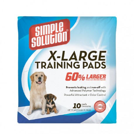 X-LARGE training pads – пеленки большого размера для собак, 71×76,2 см