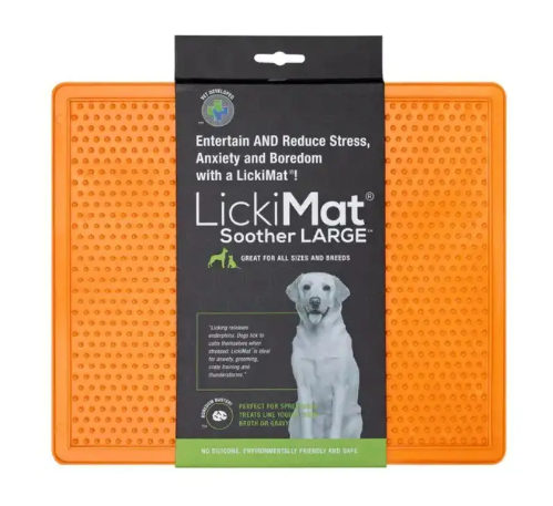 LickiMat Soother XL– каучуковый коврик для медленного питания собак