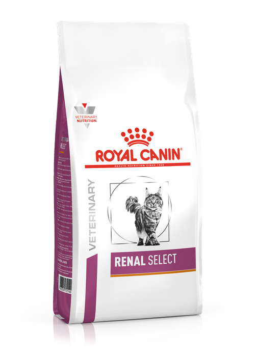 ROYAL CANIN RENAL SELECT FELINE – лечебный сухой корм для взрослых котов с почечной недостаточностью 