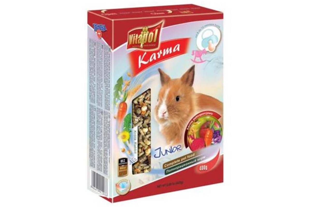 Vitapol корм для кроликов возрастом до 12 месяцев