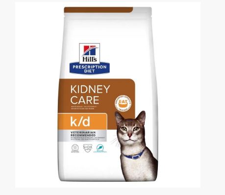 Hill's PD Feline K/D Tuna - корм с тунцом для поддержания функционирования почек взрослых кошек