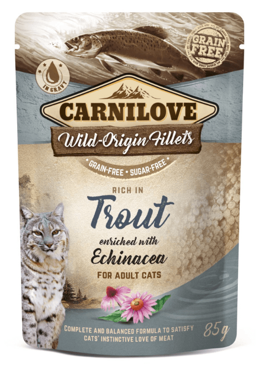  Carnilove Cat Trout - влажный корм с форелью для взрослых котов