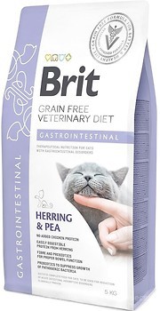  Brit Veterinary Diet Cat Gastrointestinal – лечебный сухой корм для взрослых котов при нарушениях пищеварения
