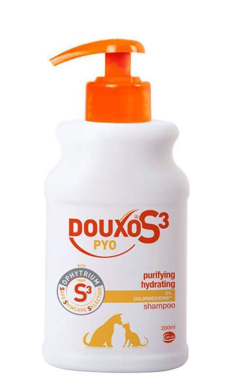 Ceva Douxo Pyo  – шампунь для котов и собак антибактериальный и противогрибковый