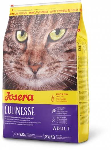 JOSERA CULINESSE –сухой корм с лососем для взрослых кошек
