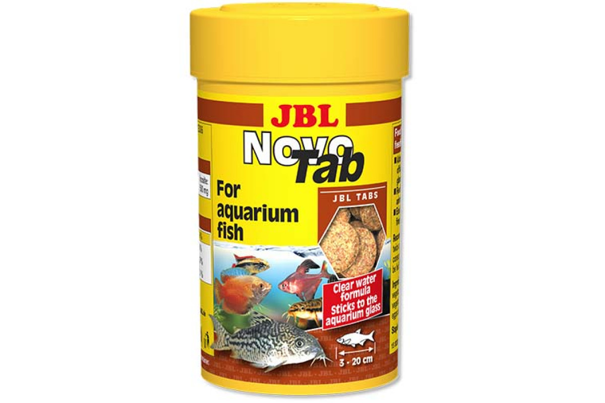 JBL NovoTab – основний корм у формі таблеток для будь-яких акваріумних риб