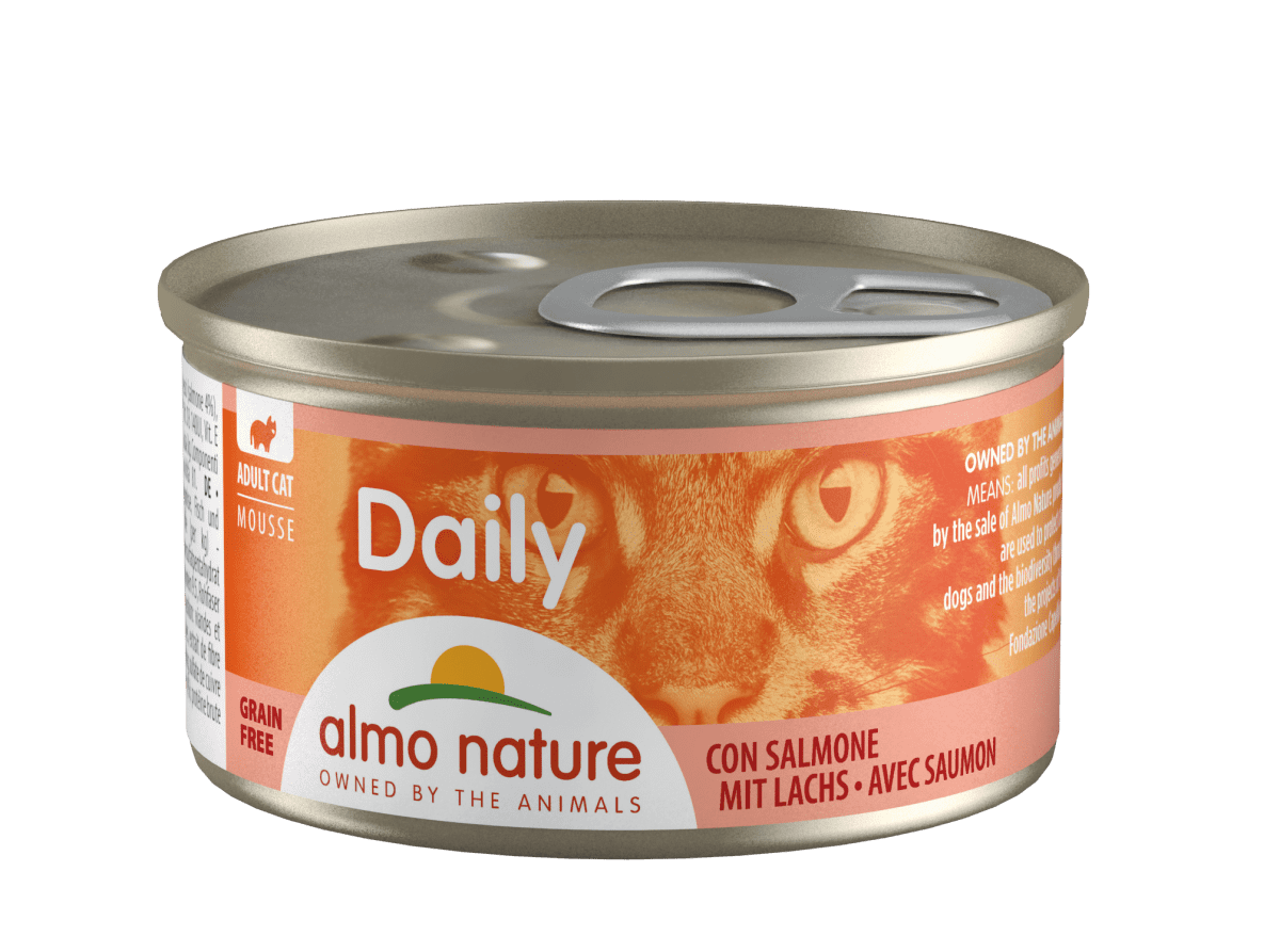 Almo Nature "Daily Menu" Salmon – консервы для кошек с лососем
