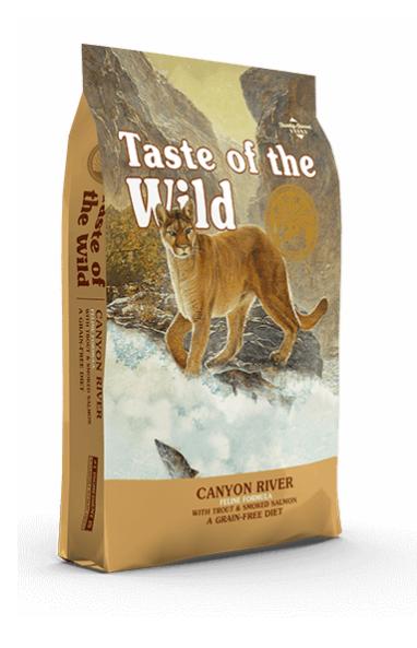 Taste of the Wild Canyon River —  сухой корм для кошек всех пород и возрастов c форелью и лососем