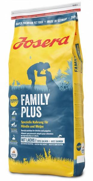 JOSERA Mother&Puppy Salmon & Rice – сухой корм для беременных и кормящих собак и для щенков всех пород