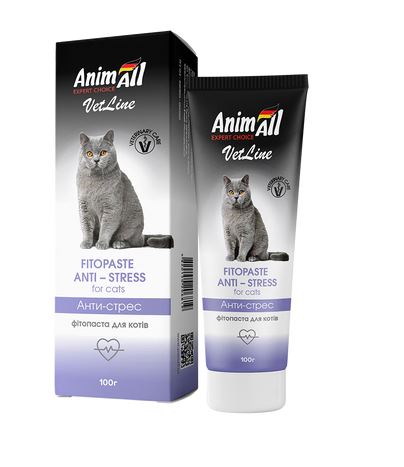 AnimAll VetLine Fitopaste Anti-stress - фітопаста проти стресогенних ситуацій для котів