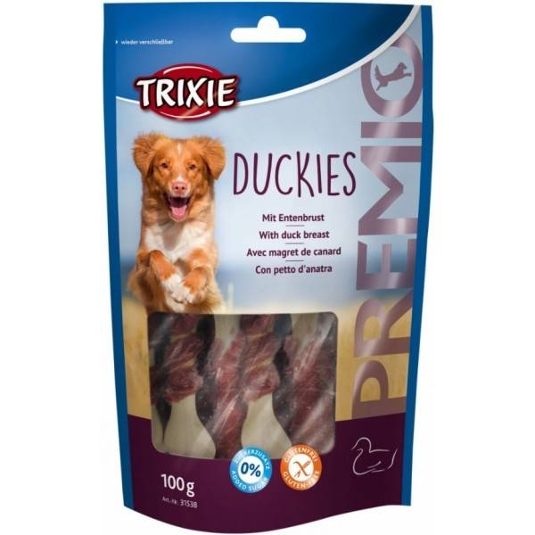 Trixie Premio Duckies – ласощі з м'ясом качки для собак