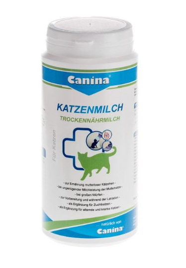 Canina Katzenmilch – замінник молока для котів, сухе молоко