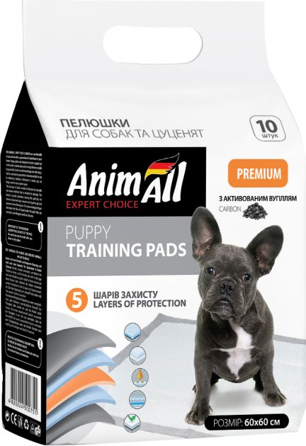 AnimAll пеленки для собак с активированным углем, 60×90