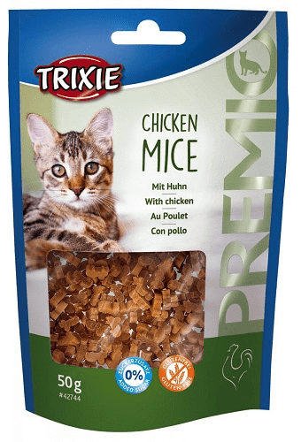 Trixie Premio Chicken Mice – лакомства с курицей для кошек