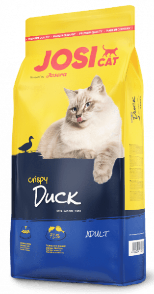 JosiCat Crispy Duck – сухой корм с уткой для взрослых котов