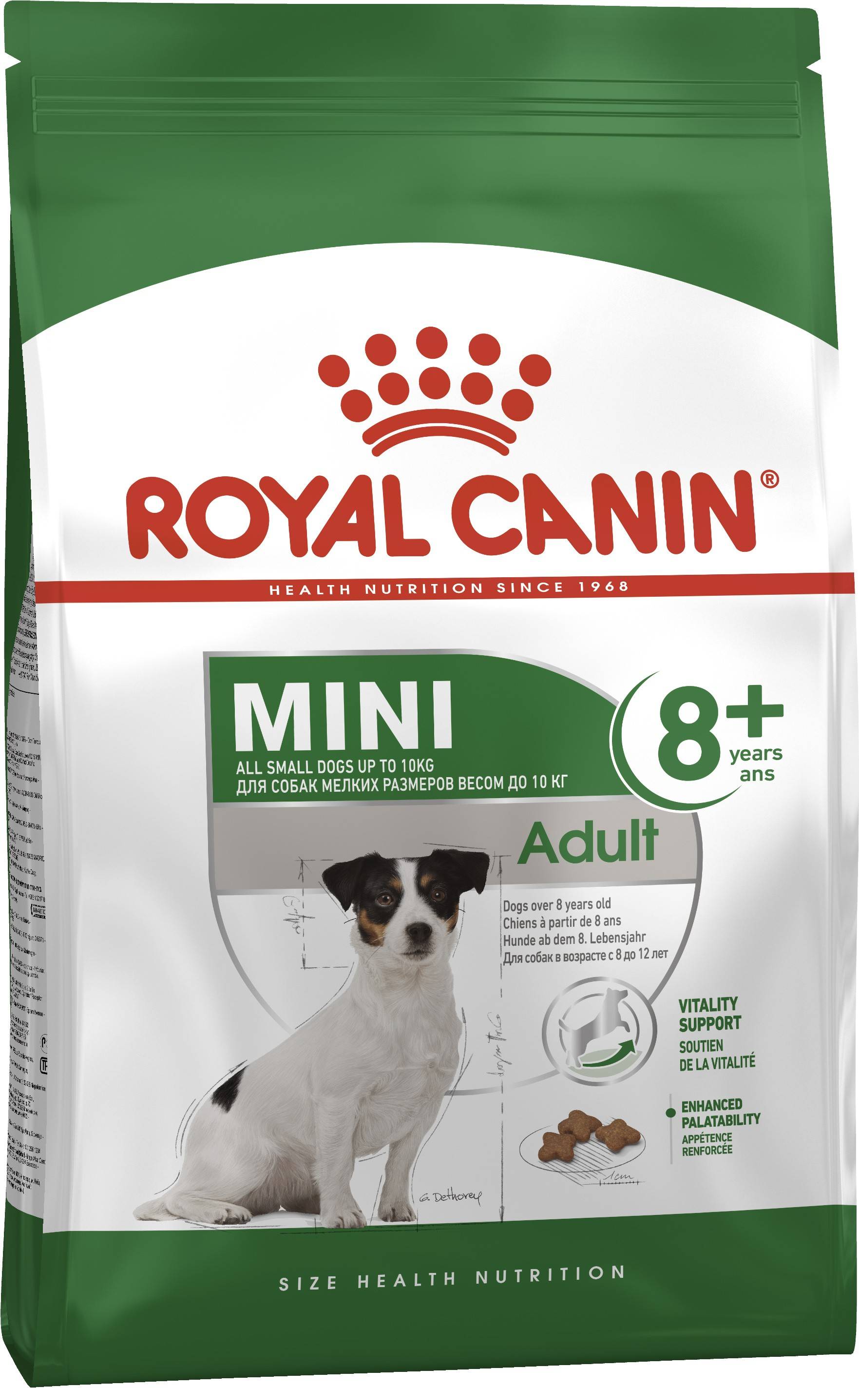 ROYAL CANIN MINI ADULT 8+ – сухий корм для собак дрібних порід старше 8 років