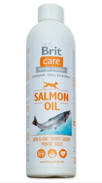 Brit Care Salmon Oil –  масло лосося для собак всех пород