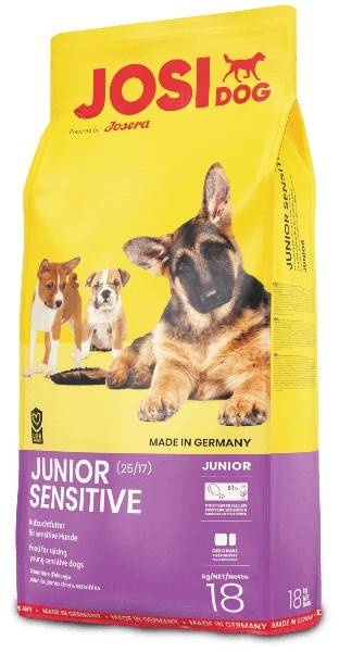 JOSIDOG JUNIOR SENSITIVE – сухой корм для щенков с чувствительным пищеварением