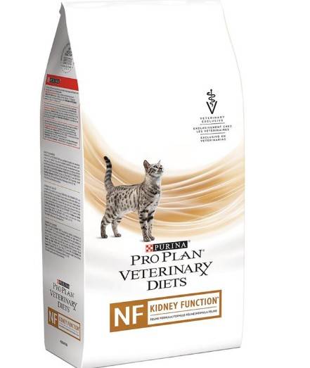 PRO PLAN VETERINARY DIETS NF RENAL FUNCTION FELINE FORMULA лечебный сухой корм для взрослых котов при заболеваниях почек