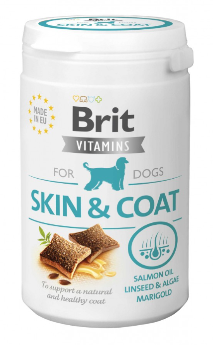 Brit Vitamins Skin and Coat - вітаміни для шкіри і шерсті собак