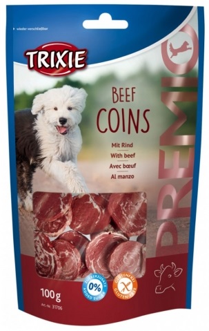 Trixie Premio Beef Coins – лакомства с говядиной для собак