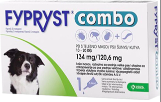 Фіпріст Комбо - краплі для собак від бліх та кліщів від 10 кг до 20 кг