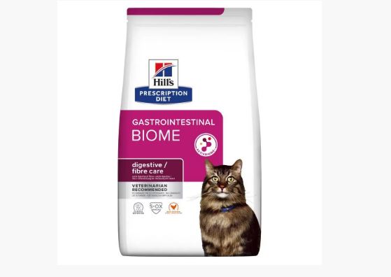 Hill's PRESCRIPTION DIET Gastrointestinal Biomes – лечебный сухой корм для кошек поддерживающий регулярный стул и нормальное пищеварение